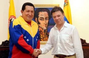 HUGO CHAVEZ-JUAN MANUEL SANTOS