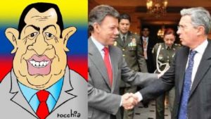 chavez y uribe