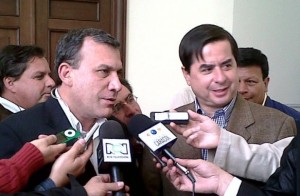 Roy Barreras y Juan Fernando Cristo