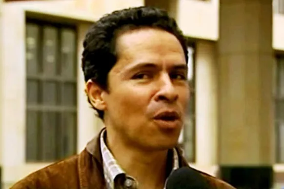 René Guarín Cortés, terrorista del M-19, secuestrador. Hoy en día finge ser defensor de Derechos Humanos