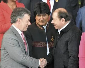 Santos, evo y ortega