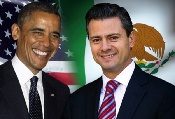 Obama y Peña Nieto llegan a la cumbre de APEC en Beijing