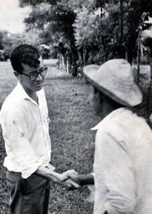 Héctor Gallego evangelizando en Santiago de Veraguas