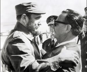 castro y salvador allende