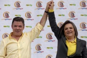 clara lopez y juan manuel santos