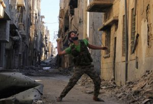 guerra en siria. rebelde
