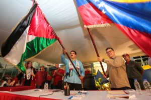 palestinos y maduro