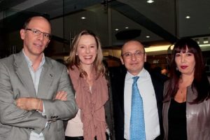 Alejandro Santos, Maria Aparicio, Eduardo Montealegre y Maria Jimena Duzan