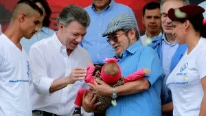 timochenko y santos bebe