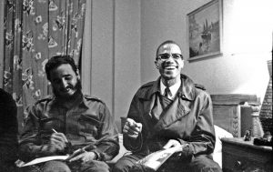 fidel castro y malcom x