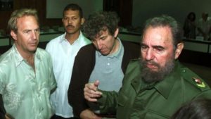 fidel castro y kevin costner