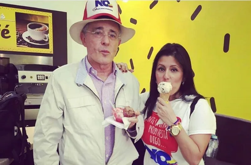 alvaro uribe claudia bustamante
