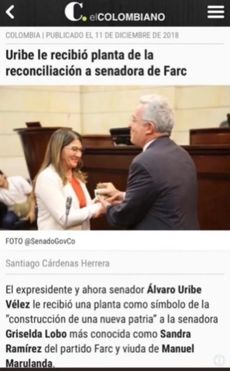 Uribe y sandra ramirez