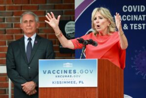 fauci y jill biden