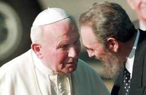 JUAN PABLO II Y FIDEL CASTRO