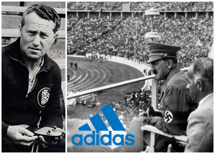 Adidas y hitler. La misma relación que Adidas y el socialismo